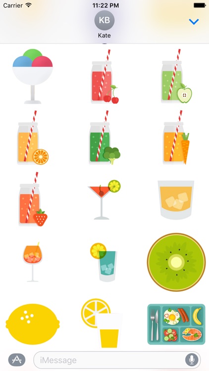 Mealtime Stickers