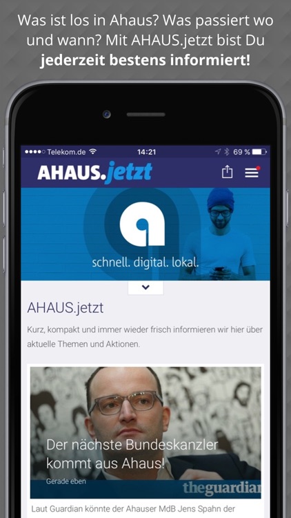 AHAUS.jetzt - Schnell. Digital. Lokal.