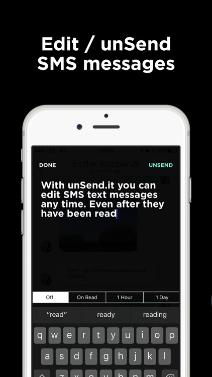 unSend.it - Encrypted SMS Text Messaging