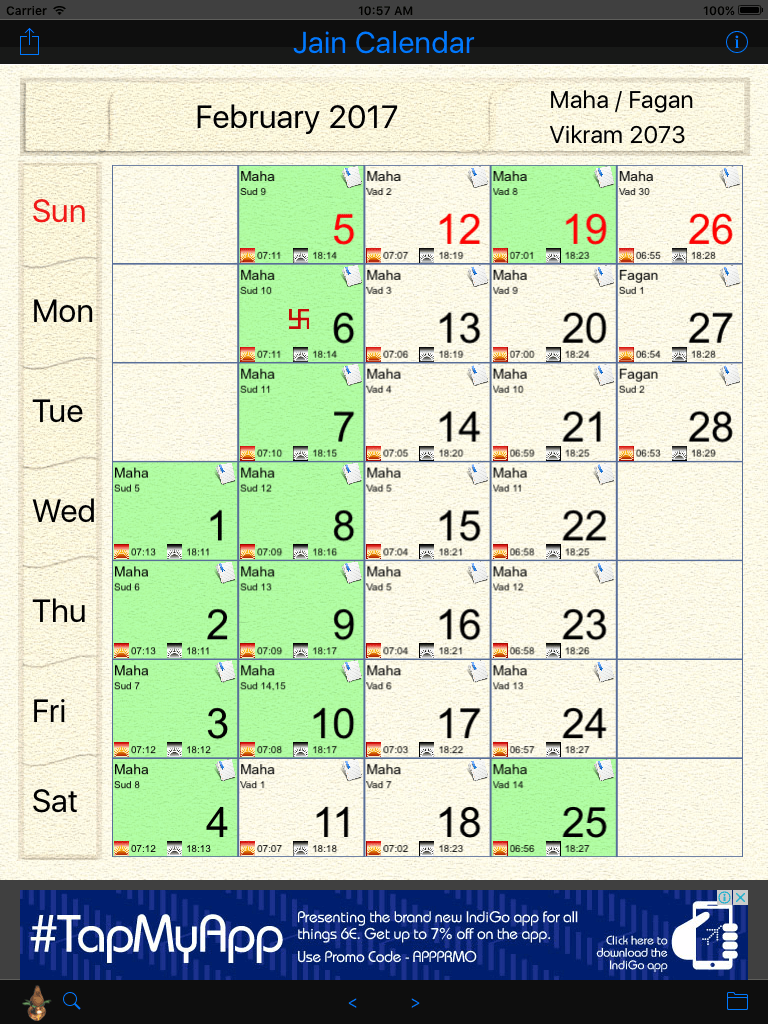 Jain-Calendar