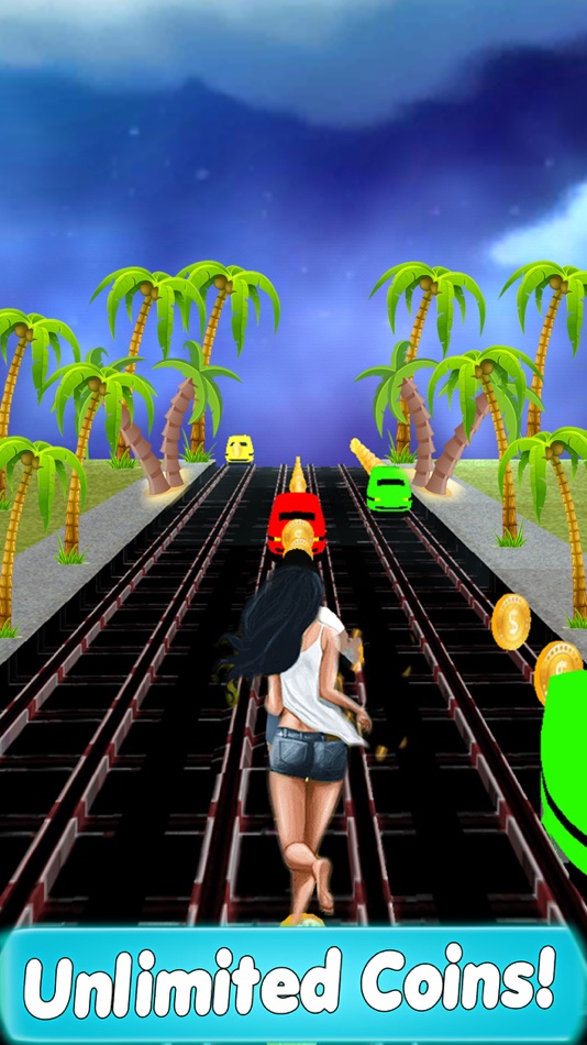 #2. Subway Train Rush 3D (iOS) By: swapnil patel