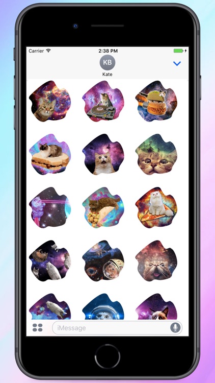 Space Cats! Stickers