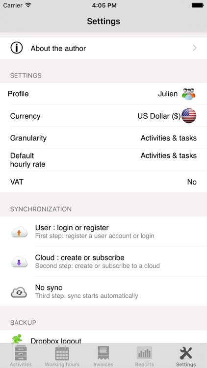Timesheet, my hours screenshot-4