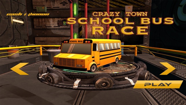 Crazy Town School Bus Racing Pro(圖1)-速報App