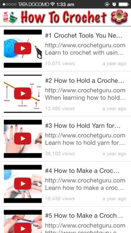 Game screenshot How To Crochet Step By Step apk