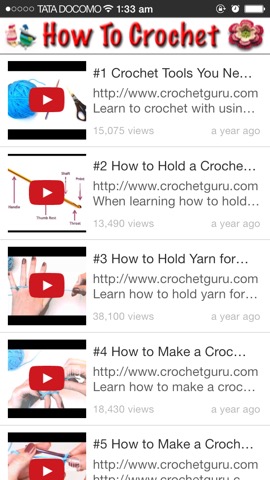 How To Crochet Step By Stepのおすすめ画像2