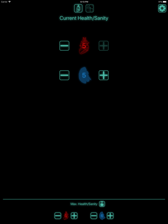 Eldritch Companion iPad screenshot 1 - Games app