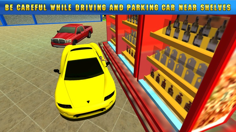 Drive Thru Supermarket – Modern Shopping in Car