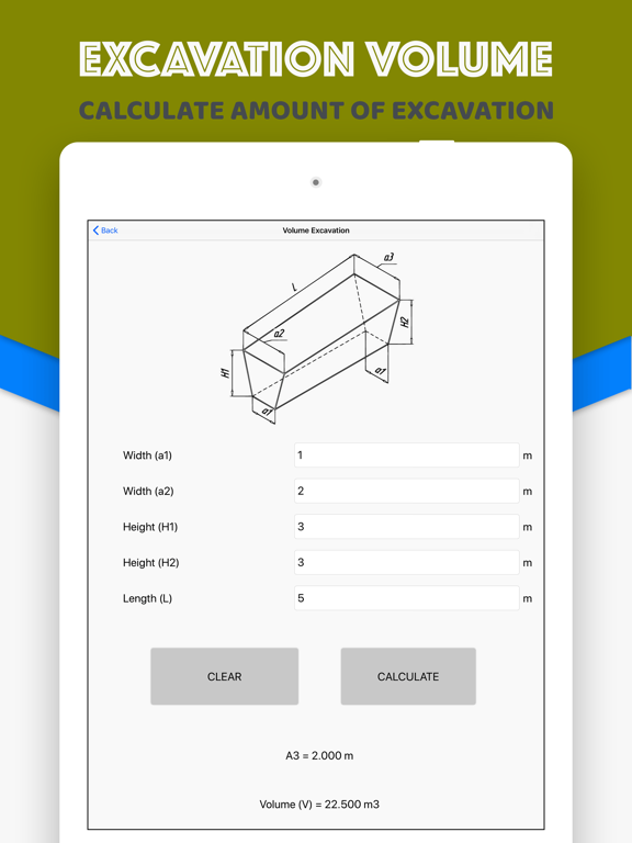 Screenshot #2 for Excavation Volume