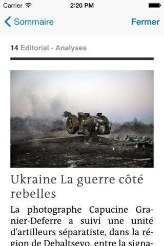 Journal Le Monde screenshot 3