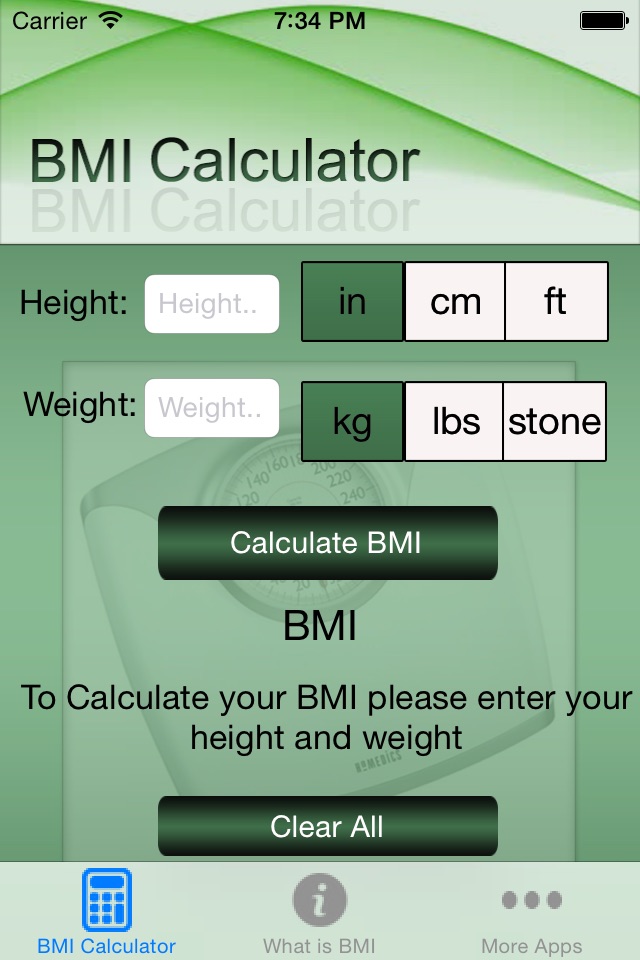 BMI - Body Mass Index & Sleeping Modes screenshot 2