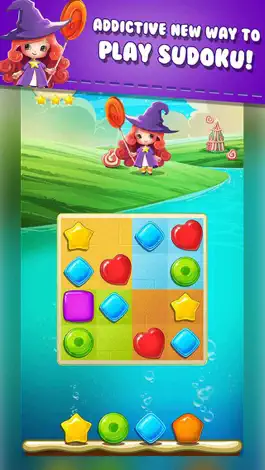 Game screenshot Sudoku Candy Witch: Mind Puzzles & Patterns Solver mod apk