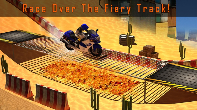 Motorcycle stunt track race - a dirt bike racing game screenshot-4