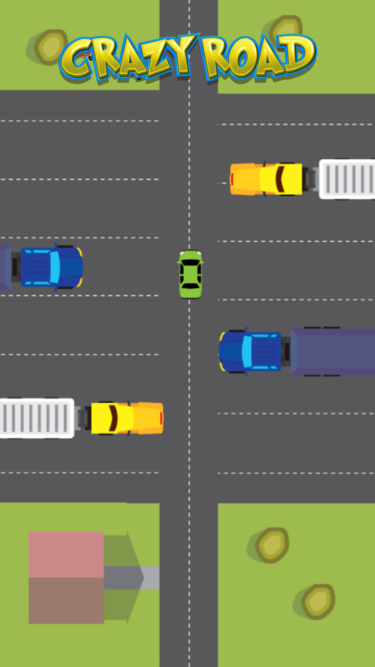 Crazy Road - Dash a Car Avoid Traffic Jam