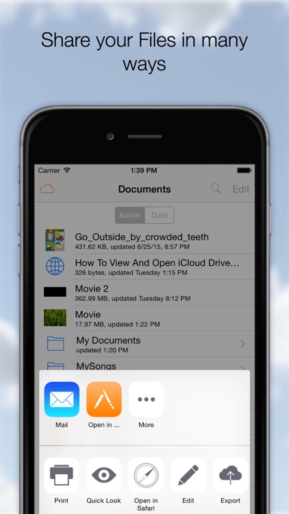 Cloud Opener - File manager, Movie player and more