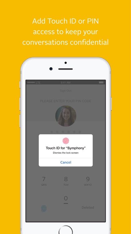 Symphony – secure and compliant communication