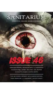 sanitarium magazine: horror fiction, dark verse and macabre entertainment iphone screenshot 3