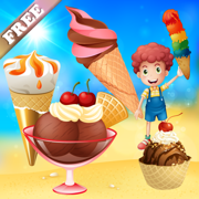 Ice Cream game for Toddlers and Kids : discover the ice creams world ! FREE game