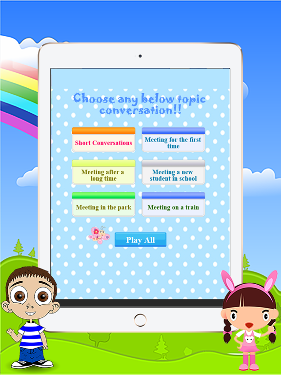 Good English Conversation Topics for Starters Vol2 iPad screenshot
