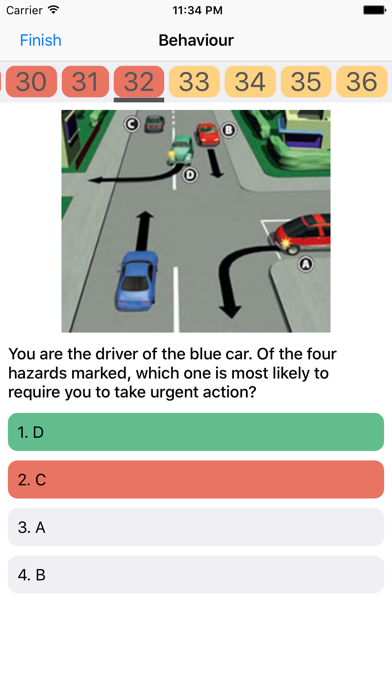 Screenshot #2 pour New Zealand Driving Theory Test (CAR) 2016