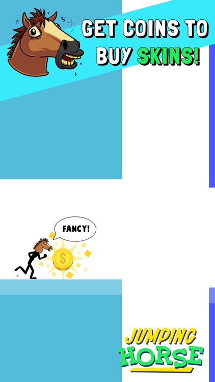 Jumping Horse Head Running Arcade Game screenshot-3