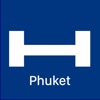 Phuket 地図と旅行ツアーで今夜のために比較し、予約ホテル