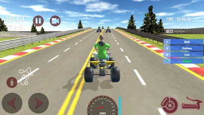 Super ATV Quad bike racing 3D screenshot 1