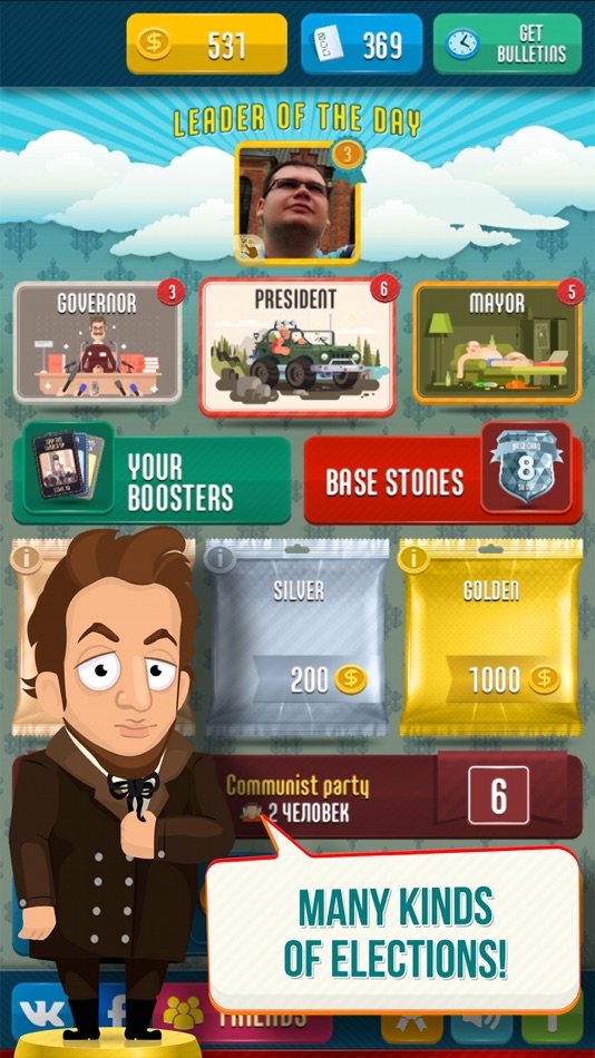 #1. Election the Game (iOS) Podle: Appscraft