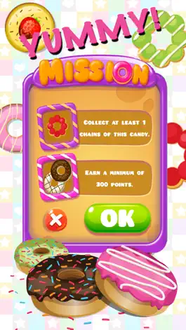 Game screenshot Donut Cookie - Crush Dazzle Puzzle 4 match apk