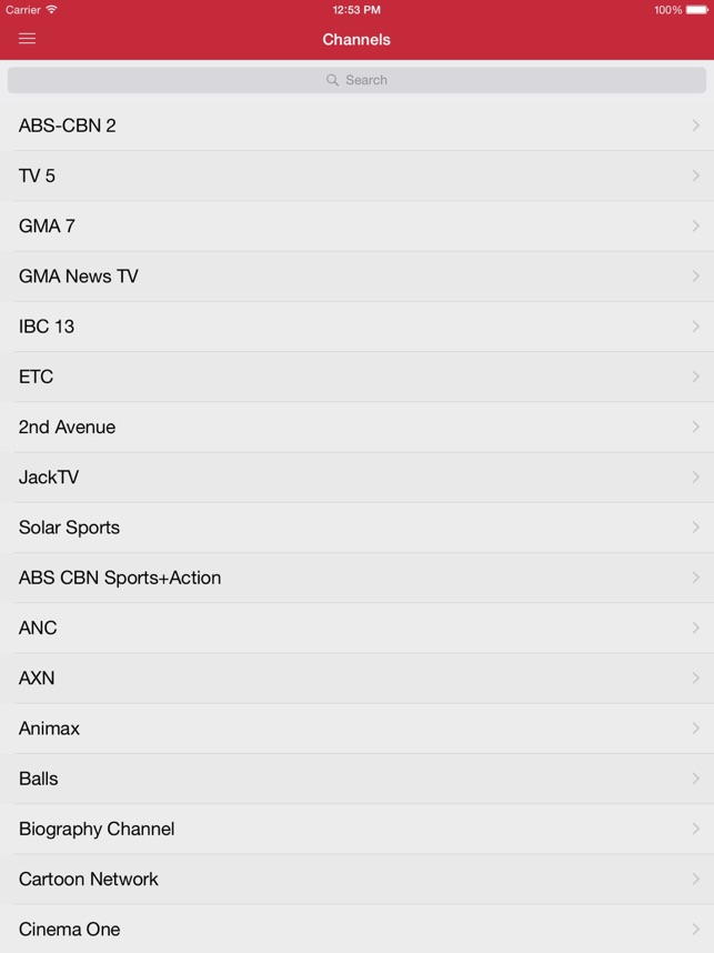 Philippine Telebisyon for iPad(圖1)-速報App