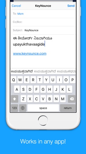 Kannada Transliteration Keyboard by KeyNounce(圖3)-速報App