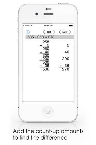 Counting-Up Subtraction screenshot 2