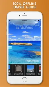 Balearic Islands Travel Guide and Offline Map screenshot #1 for iPhone