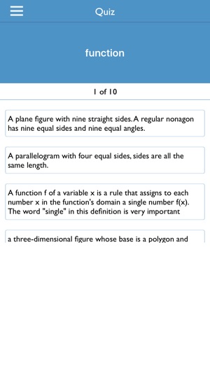 Maths Dictionary with Quiz(圖4)-速報App