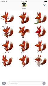 Little Fox Stickers screenshot