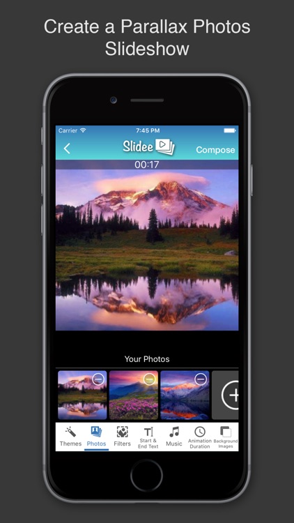Slidee Pro Easy Photo Slideshow Maker with Music screenshot-0