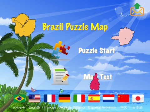 Brazil Puzzle Map screenshot 3