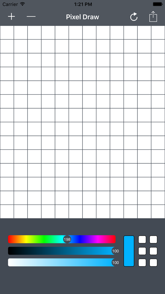 #1. Pixel Art Maker - 8 Bit Pixels Craft (iOS) Podle: Sandeep Bhandari