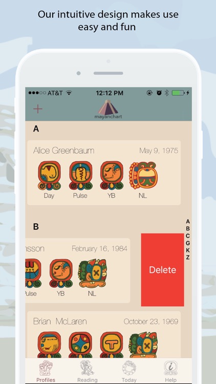 MayanChart - Mayan astrology and your Maya signs screenshot-3