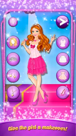 Game screenshot Karaoke Party:  Girls Dressup. Celebrities fashion apk