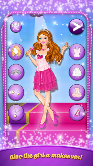 Karaoke Party:  Girls Dressup. Celebrities fashion(圖2)-速報App
