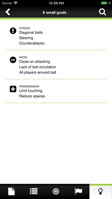 Soccer Exercises screenshot