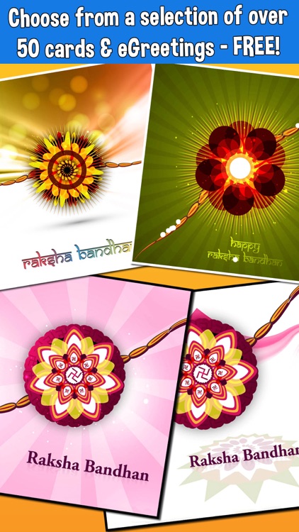 Happy Rakshabandhan Cards, Wishes &  Greetings Free screenshot-3