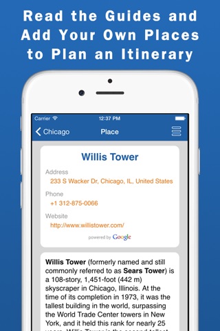 Chicago Travel Guide & Map screenshot 4