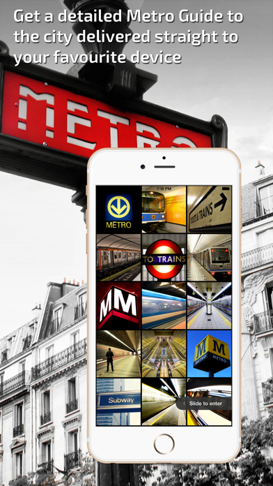 Amsterdam Metro Guide and Route Planner Screenshot