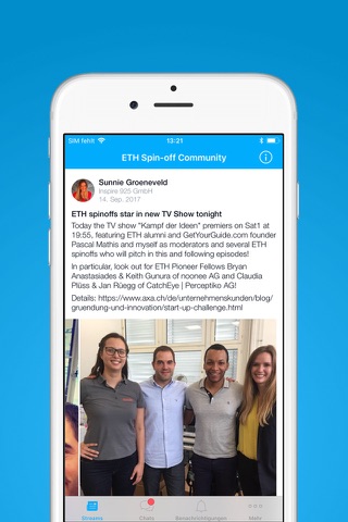 ETH Spin-off Community screenshot 2