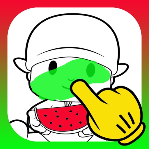 Coloring Book Kids For Pocoyo Edition Icon