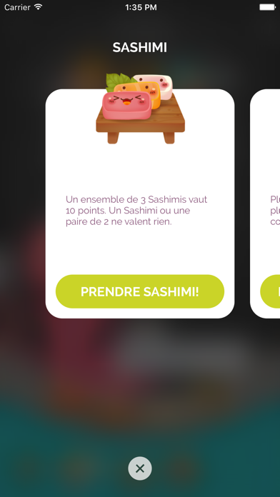 Screenshot #3 pour Sushi Go!