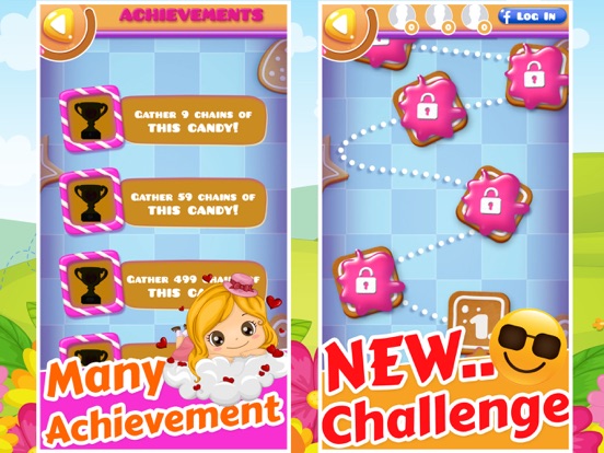 Screenshot #5 pour Match De Donut Cookie - Dazzle Crush Donut Puzzle
