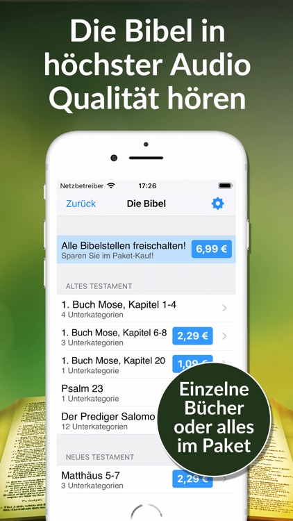 Die Bibel - Bibeltexte Hörbuch